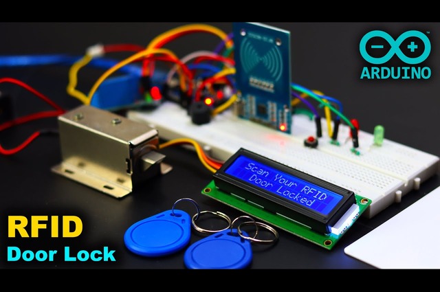 RFID door lock prototype